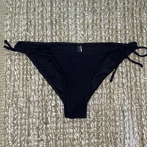Black bikini bottoms